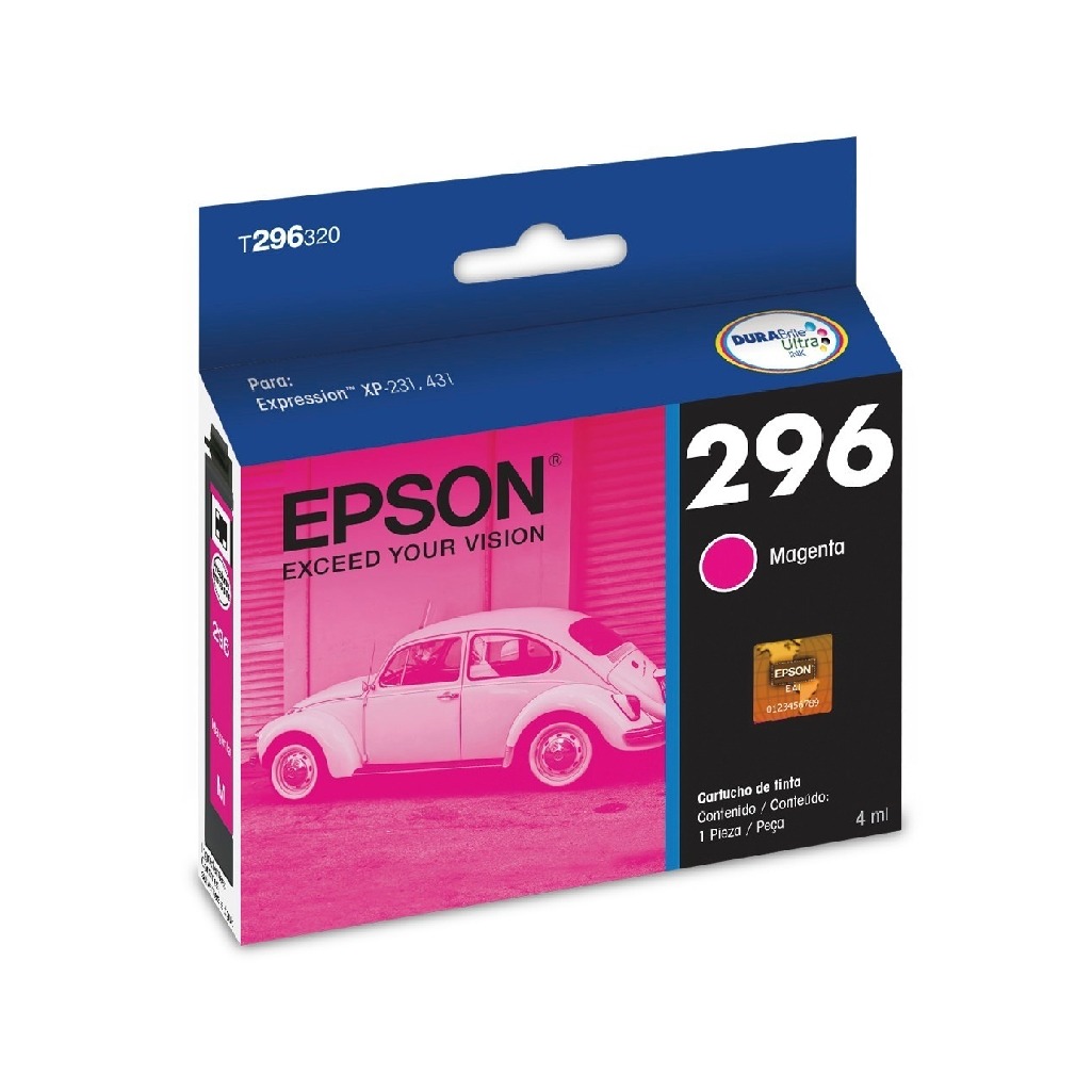CARTUCHO EPSON 296 MAGENTA - Infosol Computación