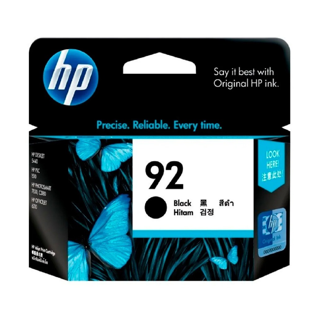CARTUCHO HP #92 NEGRO - Infosol Computación